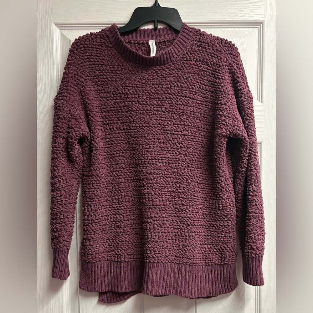 Zenana Boutique Popcorn Oversized Sweater Size Medium